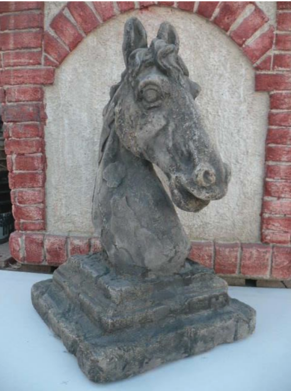 Horse Head for Column